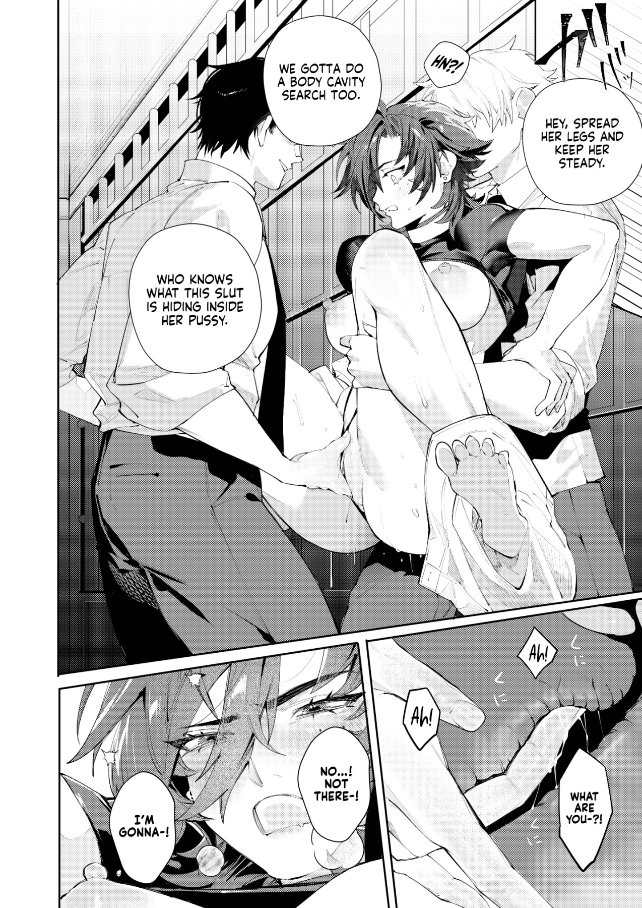 Hentai Manga Comic-Prison of Defilement 1-Read-9